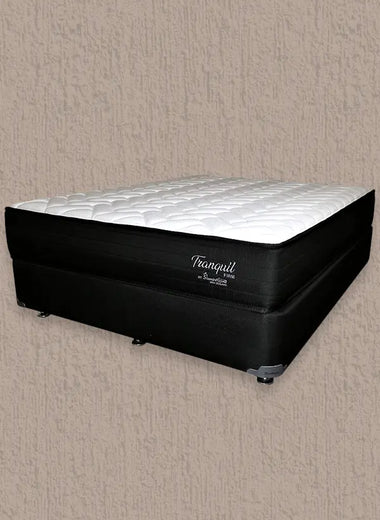 Tranquil firm mattress with base