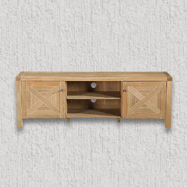 Corsica 2 Door Oak TV Unit