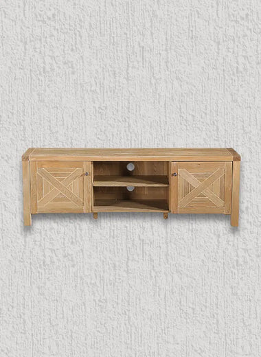 Corsica 2 Door Oak TV Unit