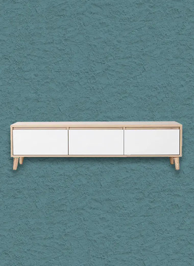 Remo 150 White Drawer TV Unit