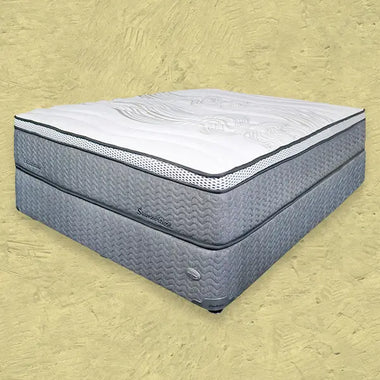 Enchanteur plush mattress with base